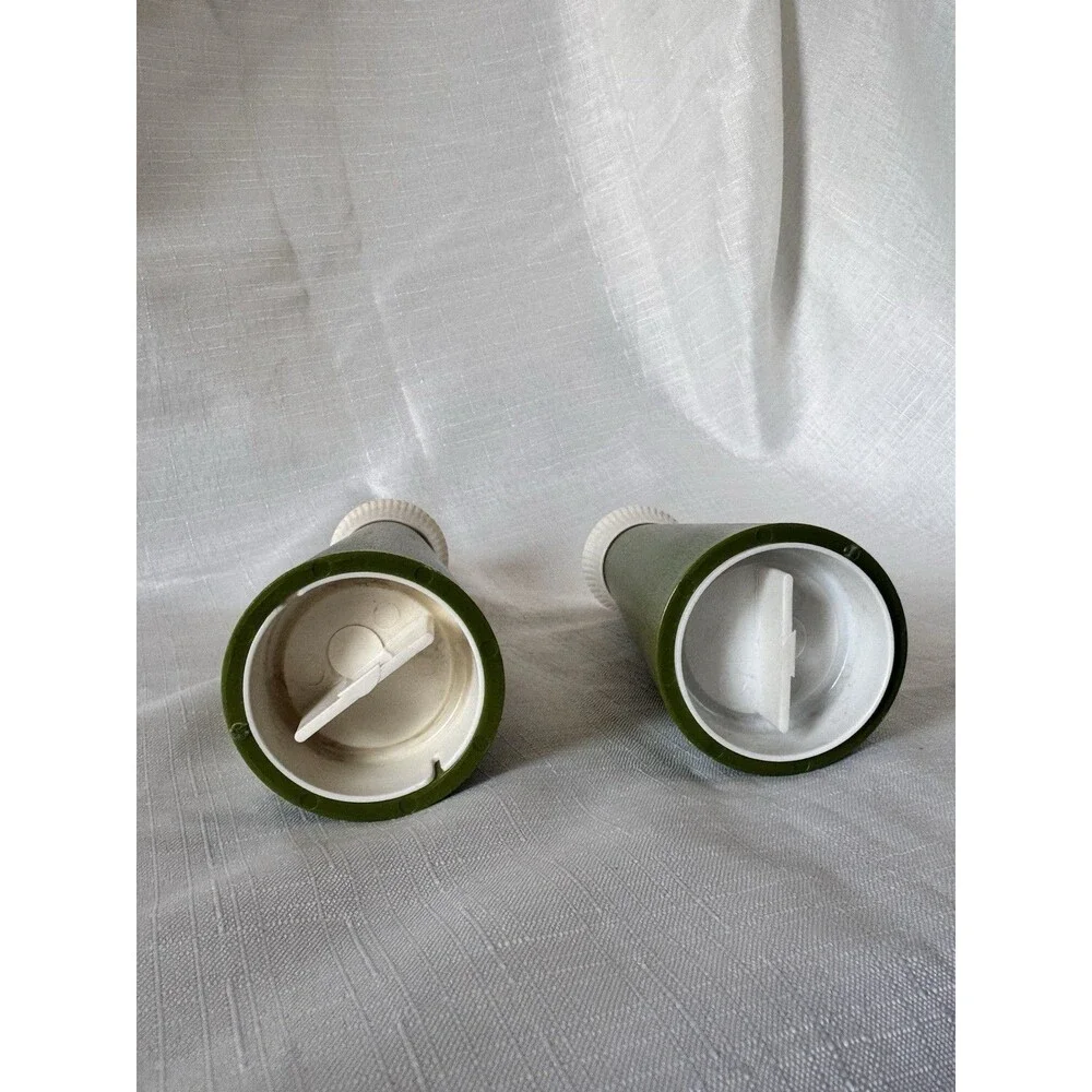 Vintage MCM David Douglas Co. 1960’s Accalac Avocado Green 9-piece Hostess Set